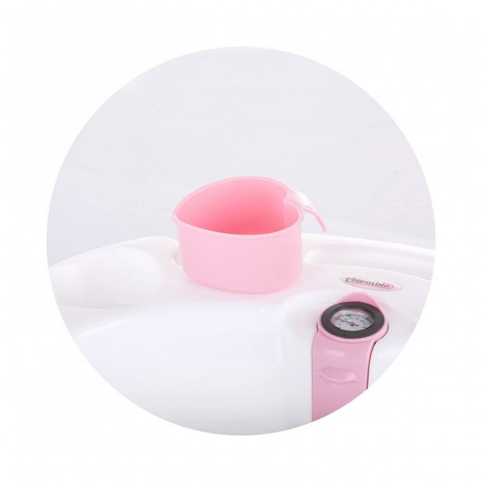 Chipolino Bath with Support and Stand Vela Pink