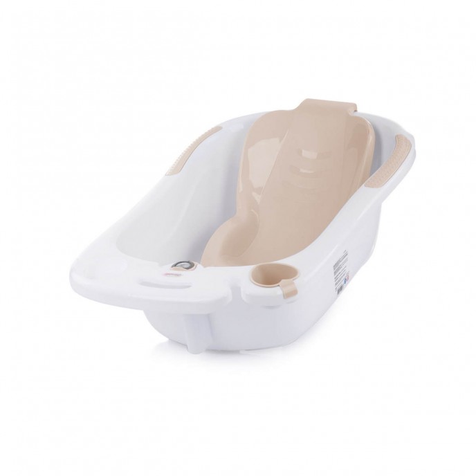Chipolino Bath with Pad and Stand Vela Mocca