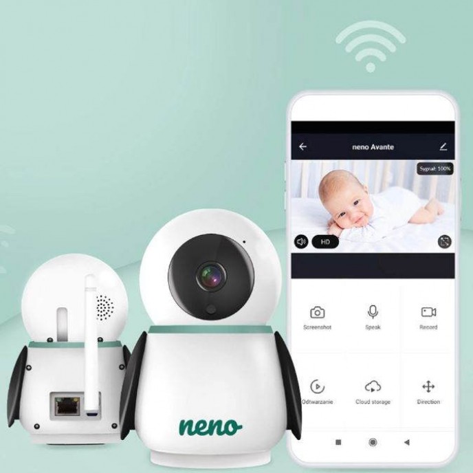Neno Baby Monitor Wifi IP Smart Avante Neno Baby Monitor Wifi IP Smart Avante