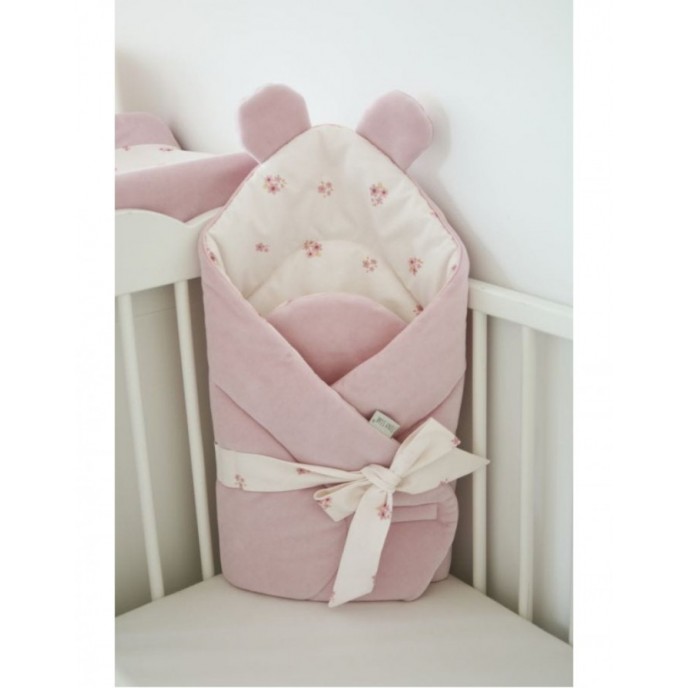 Tiny Star Babyhorn Swaddle Blanket Flowers Rose Tiny Star Babyhorn Swaddle Blanket Flowers Rose