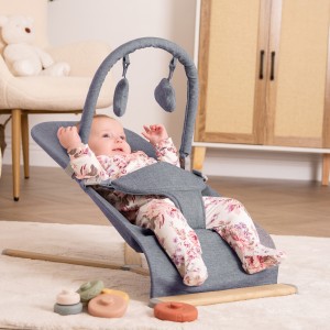 Red Kite Bouncer Baya Dove Grey & Wood Red Kite Bouncer Baya Dove Grey & Wood