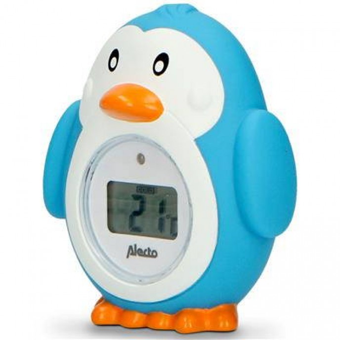 Alecto Bath & Room Thermometer Penguin