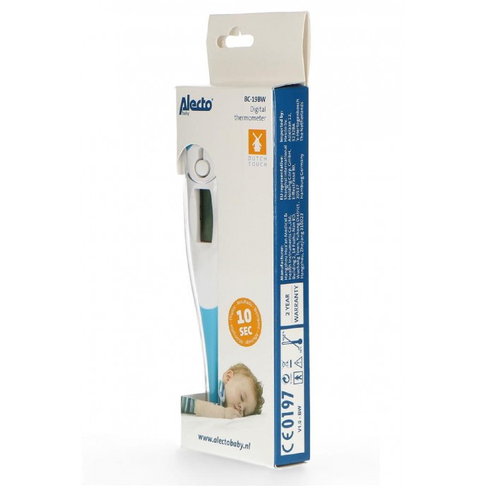 Alecto Digital Thermometer Blue