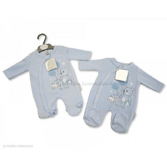 Babygrow Velour Mr.Ted Babygrow Velour Mr.Ted