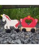 Wooden Train Names - natural or coloured Wooden Train Names - natural or coloured