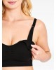 Emma Jane Zara Nursing Bra Seamless Black