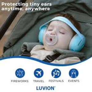 Luvion Hearing Protection Earmuffs White Luvion Hearing Protection Earmuffs White