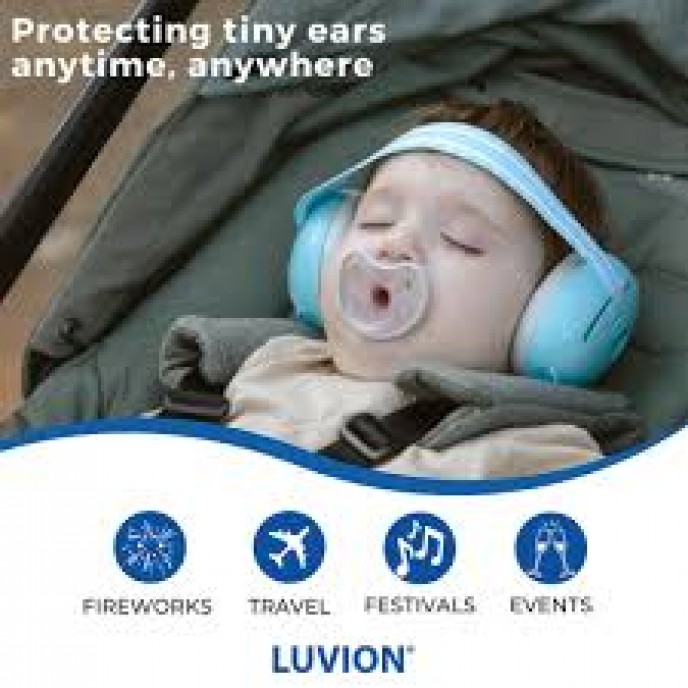 Luvion Hearing Protection Earmuffs Pink Luvion Hearing Protection Earmuffs Pink