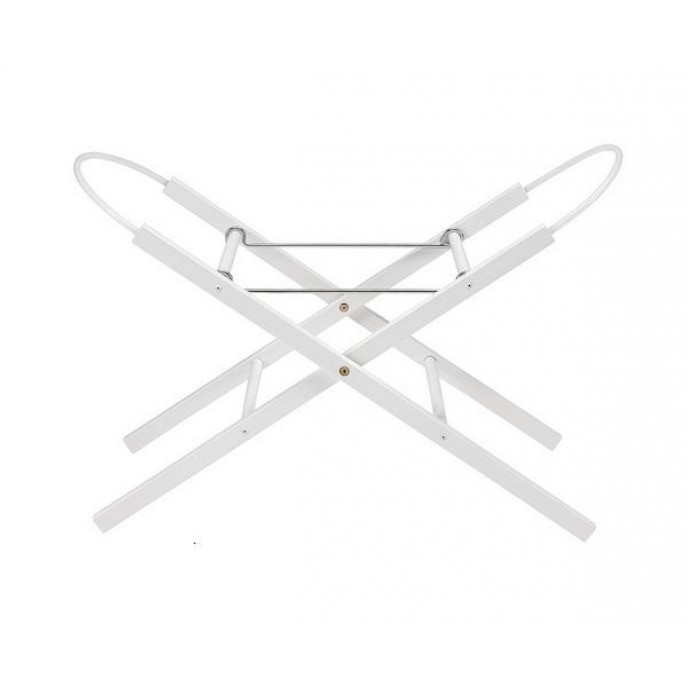 East Coast Static Stand for Moses Basket White
