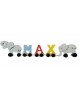 Wooden Train Names - natural or coloured Wooden Train Names - natural or coloured