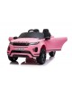 Licenced 12V Electric Car Range Rover Evoque Pink