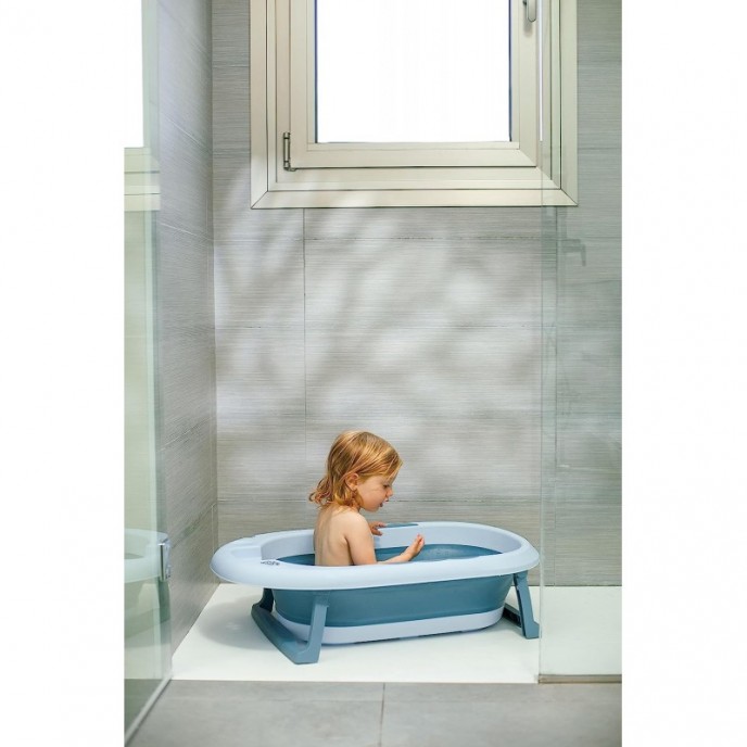 Interbaby Foldable Bath and Rinse Cup Green