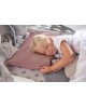 Theraline Toddler Pillow with Bamboo Pillow Case Grey  24m+