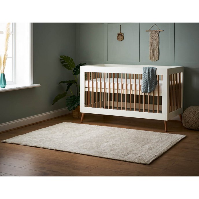 Obaby Maya Nursery Set White with Natural