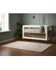 Obaby Maya Nursery Set White with Natural