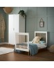 Obaby Maya Nursery Set White with Natural