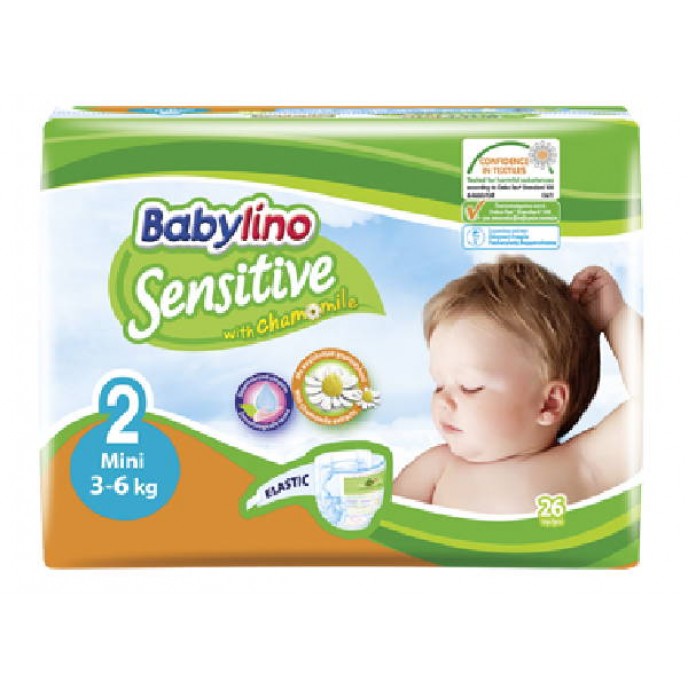 Babylino Senstive Nappies Sz2