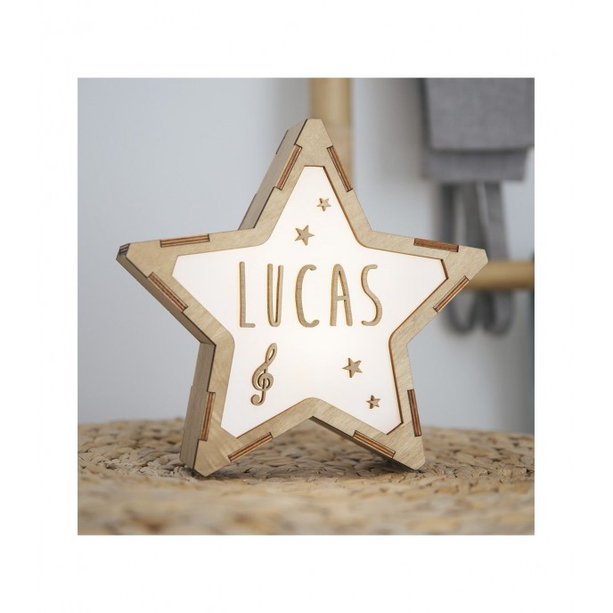 Vintiun Personalised Light up Star