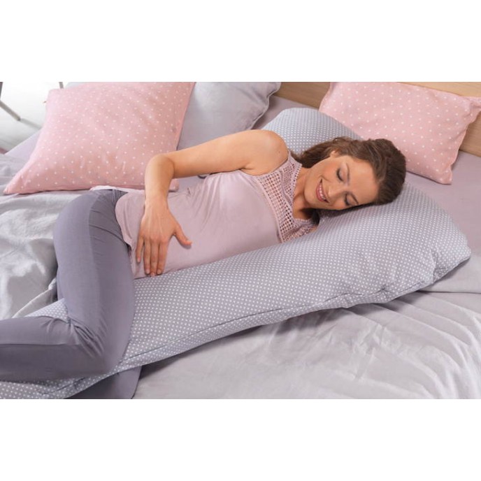 Theraline Maternity & Nursing Pillow My7 Medium Gray