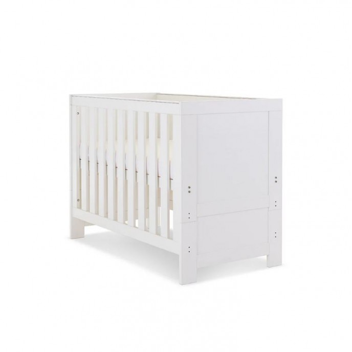 Obaby Cot Nika Mini White Wash 