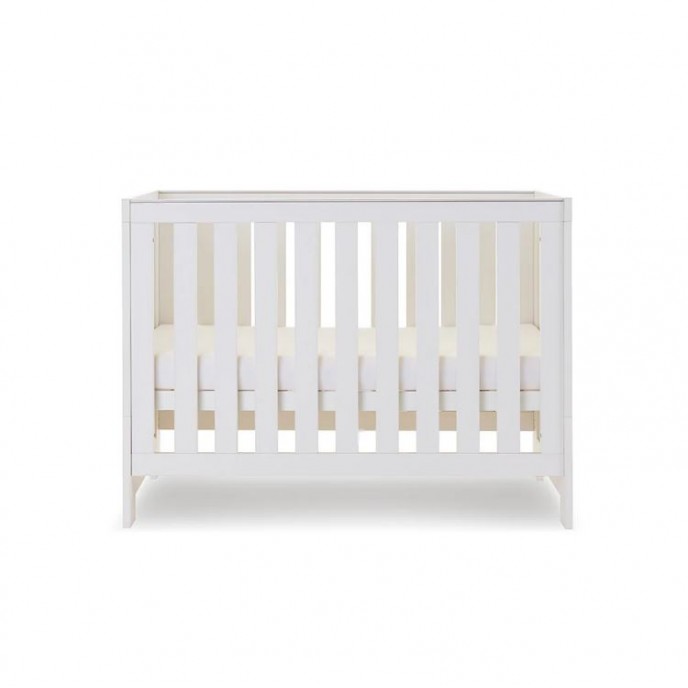 Obaby Cot Nika Mini White Wash 