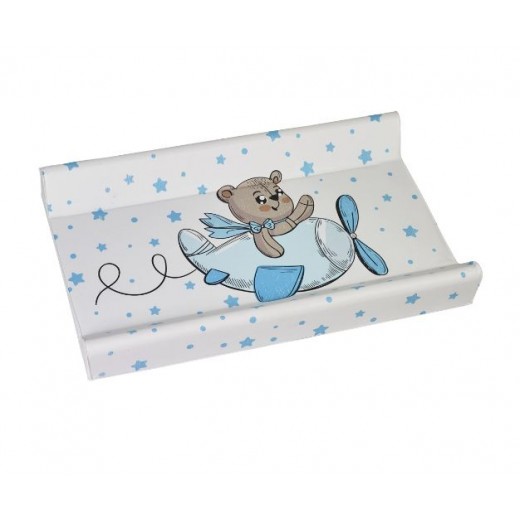 Plebani Changing Mat Nuvola Bear Stars Blue