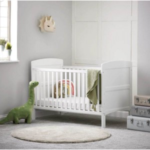 OBaby Cotbed Grace White