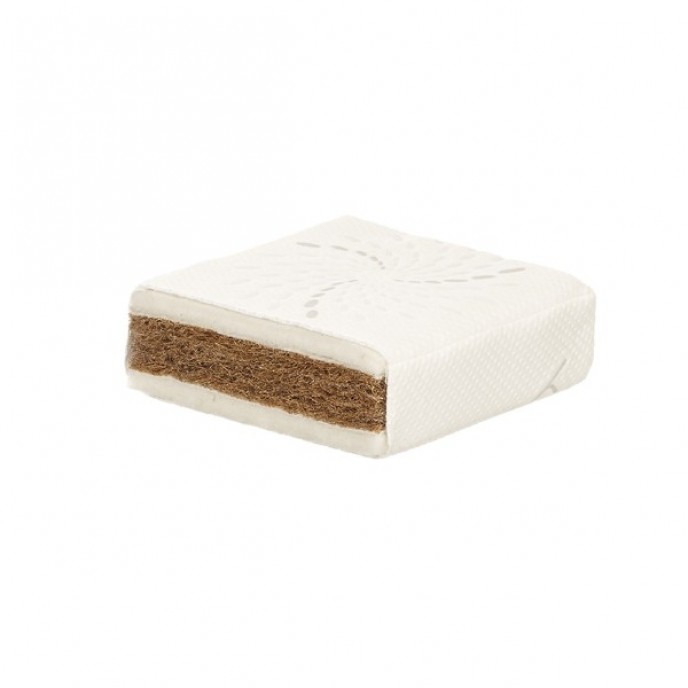 OBaby Cotbed Mattress Natural Coconut Coir/Wool 70x140cm