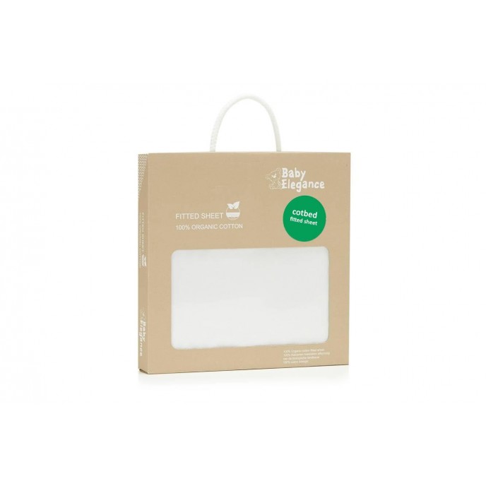 Baby Elegance Organic Cotton Sheet for Cotbed