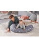 Theraline Maternity & Nursing Pillow Original Bamboo Melange Mid Gray