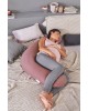 Theraline Maternity & Nursing Pillow Original Fine Knit Peach