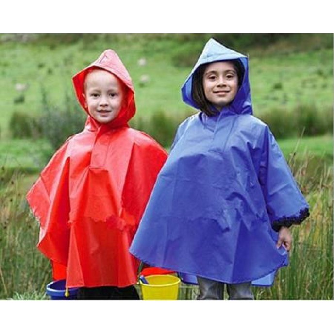 Children's Rain Poncho (one size)