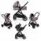 Red Kite Travel System Push Me Savanna-I Graphite