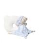 Interbaby Baby Pillow and Comforter Set Blue