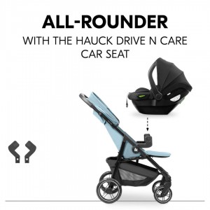Hauck Travel System Shop n Care 2 in 1 Dusty Blue Hauck Travel System Shop n Care 2 in 1 Dusty Blue