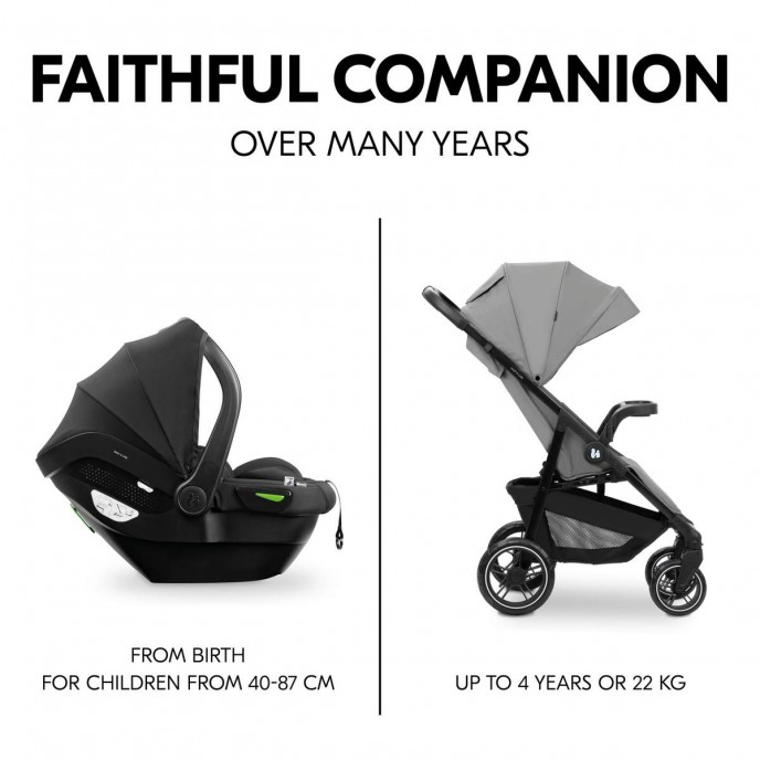Hauck Travel System Shop n Care 2 in 1 Dusty Blue Hauck Travel System Shop n Care 2 in 1 Dusty Blue