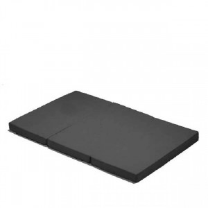 Hauck Folding Travel Cot Mattress Sleeper Grey 60x120cm Hauck Folding Travel Cot Mattress Sleeper Grey 60x120cm