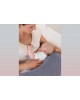 Theraline Maternity & Nursing Pillow Bamboo Moon Clay Grey