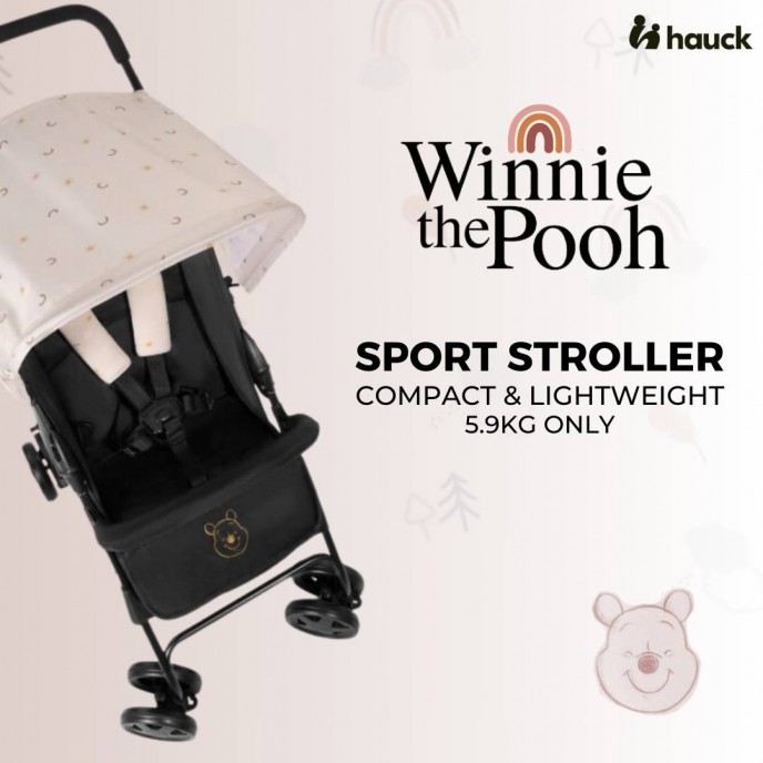 Hauck Stroller Sport Pooh Rainbow