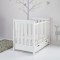 Obaby Cotbed Mini Stamford Sleigh White Obaby Cotbed Mini Stamford Sleigh White
