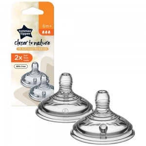 Tommee Tippee Teat 6m+ Fast Flow Tommee Tippee Teat 6m+ Fast Flow