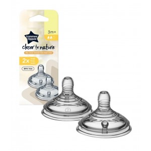 Tommee Tippee Teat 3m+ Medium Flow Tommee Tippee Teat 3m+ Medium Flow