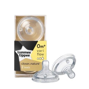 Tommee Tippee Teat 0m+ Variable Flow Tommee Tippee Teat 0m+ Variable Flow