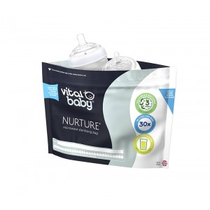 Vital Baby Microwave Sterilising Bags 5pk Vital Baby Microwave Sterilising Bags 5pk