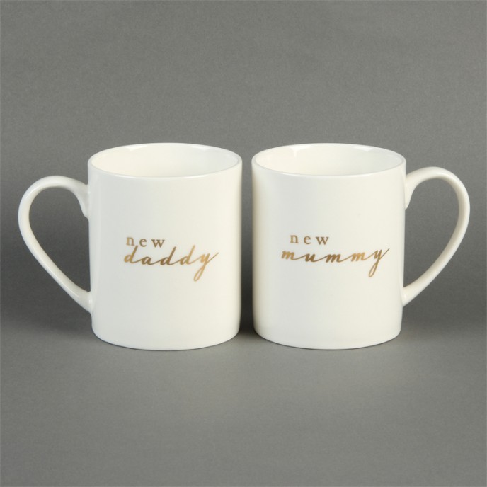 Bambino Mug Gift Set - New Mummy & Daddy